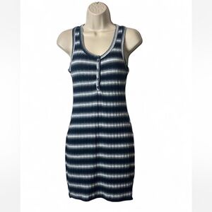 ‎Striped Henley Dress